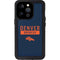 NFL Denver Broncos Blue Performance Series iPhone 15 Pro Waterproof Case